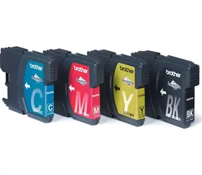 Brother LC-1100 VALBP / Multipack inkoustových náplní / Černá + azurová, purpurová, žlutá / 4 ks
