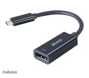 Akasa AK-CBCA05-15BK černá / Redukce / USB-C na DisplayPort