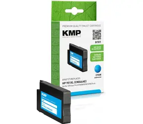 KMP HP 951XL azurová / Cartridge / plněná / 1500 stran / HP OfficeJet Pro