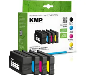 KMP C2P43AE / Cartridge / náhrada HP 950XL, 951XL / Multipack BK/C/M/Y / pro OfficeJet Pro 8100, 8600