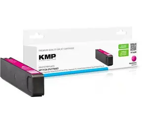 KMP alternativní cartridge HP 913A (F6T78AE) purpurová / 3000 stran / Hybrid-Chip / renovovaná