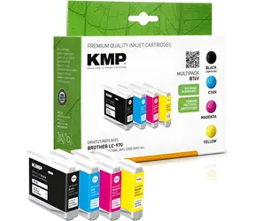 KMP LC-970VALBP kompatibilní / Cartridge / MultiPack 4 ks / pro Brother DCP-135C, DCP-150C