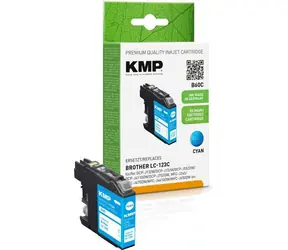 KMP LC-123C azurová / Alternativní cartridge / pro Brother DCP-J/MFC-J / 600 stran