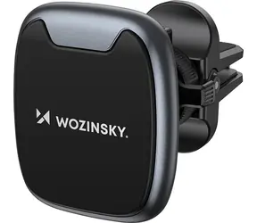 Wozinsky WUMTK černá / Magnetický držák telefonu do auta / do větrací mřížky