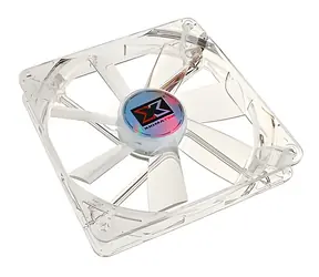 XigMatek Crystal 140mm / Ventilátor / Purple LED
