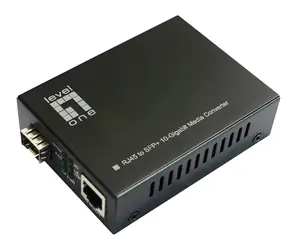 LevelOne GVT-2051 / Mediakonvertor / RJ45-SFP+ / 1G/2,5G/5G/10G Ethernet / Plug & Play