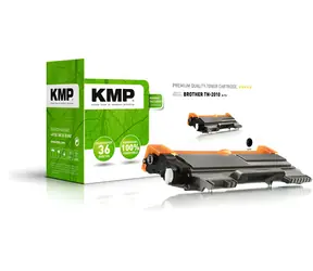 KMP toner kompatibilní s Brother TN-2010 černá / Toner / HL-2130, DCP-7055 / 1.000 stran