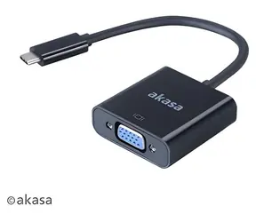 Akasa AK-CBCA03-15BK černá / Redukce USB-C - VGA