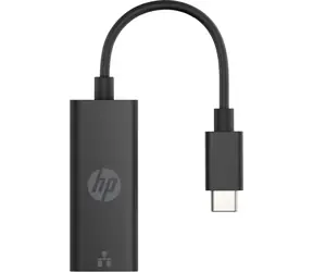 HP USB-C na RJ-45 G2 černá / Redukce / RJ-45 / USB-C / 0,1 m
