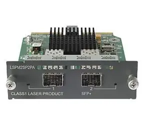 HPE 2-Port 10-GbE SFP+ modul A5500/E4800/E45 / Transceiver / SFP+ / 10 Gbps