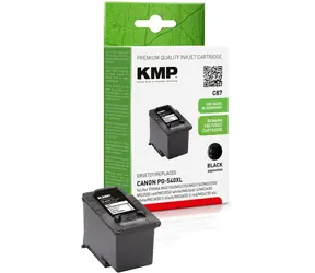 KMP Canon PG-540XL black / Cartridge / Renovovaná / Pigmentová / Canon PIXMA MG2150/MG3150/MG4150