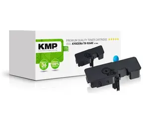 KMP TK-5240C modrá / Toner / kompatibilní s Kyocera M5526/P5026 / 3000 stran