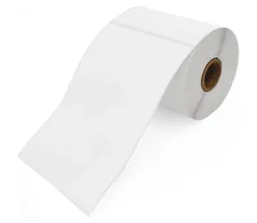 Extralink Termoetikety 100x150 mm / Etikety v kotouči / samolepicí / bílé