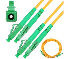 Extralink LC/APC-LC/APC / Patchcord / Jednomódový / Duplex / G657A / 2 m