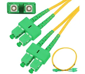 Extralink SC/APC-SC/APC / Patchcord / Jednomódový / Duplex / G.657A1 / 5 m