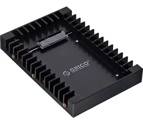 Orico 1125SS-V1-BK-EP černá / Montážní rámeček / 2,5" do 3,5" / plast / hot-swap