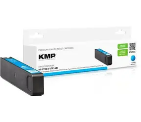 KMP HP 973X (F6T81AE) modrá, refilled / Cartridge / Hybrid-Chip / výtěžnost 7000 stran / pro PageWide Pro 452, 477