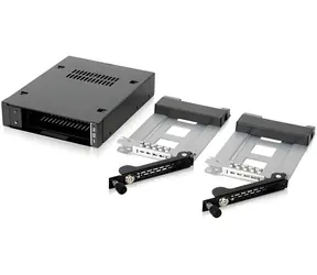Icy Dock Rámeček 2,5" pro MB492SKL-B černá, stříbrná / Rámeček pro HDD/SSD / SATA/SAS / kovový, se zámkem