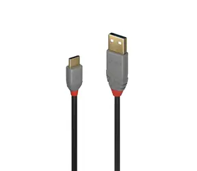 Lindy Anthra Line USB-A - USB-C 1 m černá / Kabel / USB 2.0 / M/M