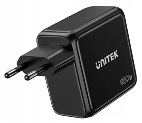 Unitek P1131ABK01-EU černá / Nabíječka / 3x USB-C / 1x USB-A / 100 W / PD 3.0