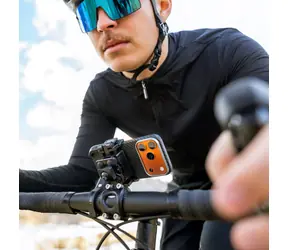 FIXED Bikee Anti-Shock černá / Držák telefonu na kolo a motorku / Antivibrační modul / řídítka 20-32 mm