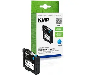 KMP E197X cyan / Inkoustová cartridge / kompatibilní s Epson 502XL / 470 stran