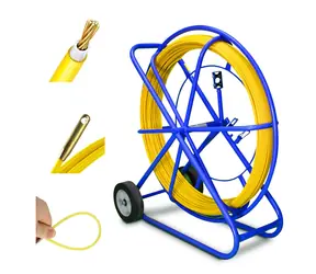 Extralink Protahovací páska FRP žlutá / Protahovací páska / sklolaminát / průměr 8 mm / délka 200 m
