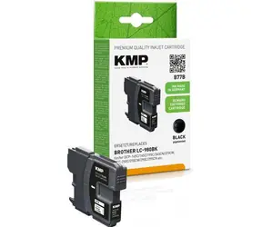KMP B77B / Inkoustová náplň / náhrada za Brother LC980BK / černá / 300 stran