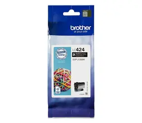 Brother LC424BK černá / Inkoustová cartridge / originální / pro DCP-J1200W