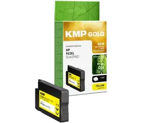 KMP GOLD 963XL (3JA29AE) žlutá / Cartridge / renovovaná, XL / pro HP OfficeJet Pro 9010-9023 / 1600 stran