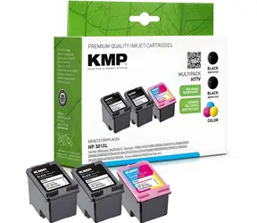 KMP CH563EE, CH564EE (HP301XL) / Cartridge / Multipack BK/C/Y/M / renovovaná / 3 ks