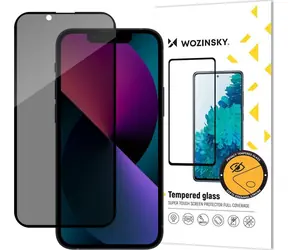 Wozinsky Privacy Glass / Ochranné sklo / Privacy filtr / Tvrzené / Apple iPhone 13, 13 Pro
