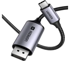 Ugreen 25158 černá / Kabel USB-C (M) - DisplayPort (M) / 2 m