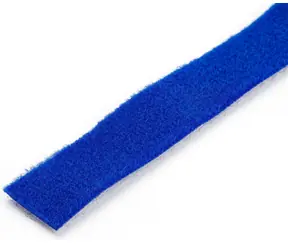 StarTech Páska se suchým zipem modrá / Stahovací páska / role 15,2 m / šířka 19 mm