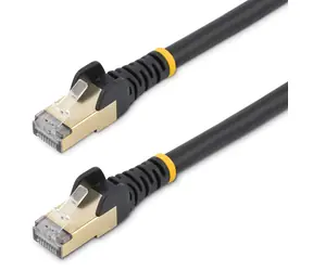 StarTech CAT6A Snagless černá / Patch kabel / STP / 3 m / RJ-45 / 10 Gbit/s