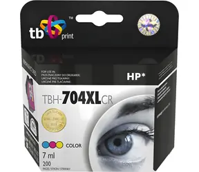 TB inkoustová kazeta HP 704XL CN693AE barevná / Inkoustová kazeta / 7 ml / HP DeskJet Ink Advantage 2060