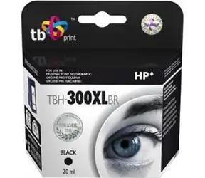 TB kompatibilní inkoustová kazeta pro HP CC641EE (300XL) černá / Inkoustová cartridge / 20 ml / 501-1000 str