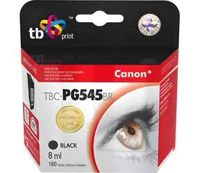 TB inkoustová kazeta kompatibilní s Canon PG545 černá / Inkoustová kazeta / 8 ml / 180 stran