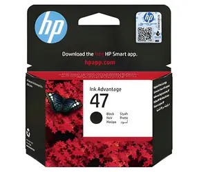 HP 47 (6ZD21AE) originální inkoustová náplň černá / Inkoustová náplň / cca 1300 stran / 1 ks