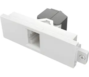 Vision Techconnect Keystone modul bílá / Síťový konektor / CAT 6a / RJ-45