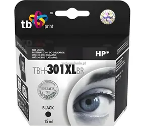 TB kompatibilní kazeta pro HP CH563EE No.301XL černá / Inkoustová kazeta / 15 ml / až 480 stran