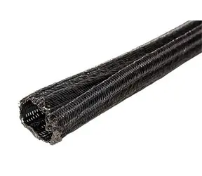 Roline Pás na svazování kabelů černá / Organizátor kabelů / PVC / 2,5 m