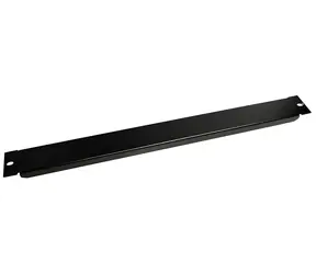 StarTech Záslepka 1U černá / Záslepka / 19" / Ocel
