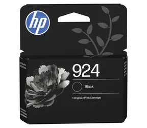 HP 924 černá / Inkoustová kazeta / Originální / OfficeJet Pro 8120e, 8125e, 8135e