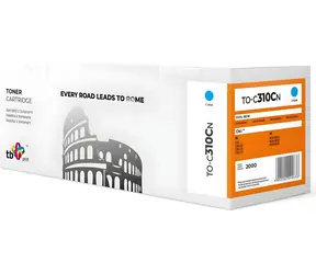 TB TO-C310CN Cyan / Toner / pro OKI C310, C330, C510, MC350, MC360 / 2000 stran