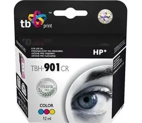 TB TBH-901CR CMY / Inkoustová kazeta / pro HP CC656AE / OfficeJet 4500, J4580, J4660 / 500 stran