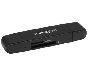 StarTech čtečka paměťových karet černá / Čtečka paměťových karet / SD / microSD / SDHC / SDXC / MMC / USB 3.2 Gen 1