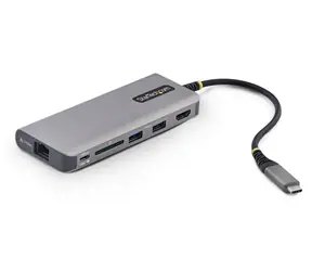 StarTech USB-C Multiport Hub 140W (177B-USBC-MULTIPORT) / Rozbočovač / HDMI 4K / Ethernet RJ-45 / 2x USB-A