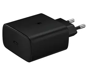 Samsung EP-TA845XBE černá (pošk. balení) / Cestovní nabíječka + kabel / USB-C 45W / USB-C-USB-C