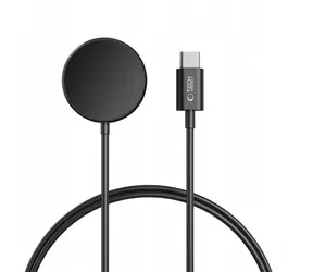 Tech-Protect Ultraboost MC03 černá / Nabíjecí kabel / Magnetické USB-C nabíjení / Samsung Galaxy Watch / 100 cm